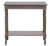 Premier Housewares Heritage Winter Melody Console Table, Wood, Natural/Washed Oak