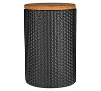Premier Housewares Hex Canister - Black