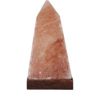 Premier Housewares Himalayan Salt Lamp, Natural rock, Home décor lamp, healing crystals - Obelisk