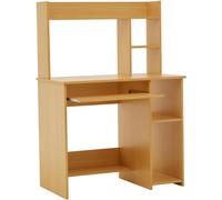Premier Housewares Home Office Computer Desk, Workstation, Wooden, w90 x d50 x