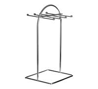 Premier Housewares Horizon 32pc Cutlery Rack, stainless steel, Silver, 11.5x13x25