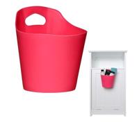 Orsina Captivating Hot Pink Plastic Storage Caddy,radiant Storage Basket,utility Basket,multi-Purpose Container