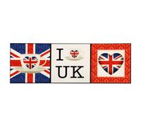 Premier Housewares I Love UK Wall Art