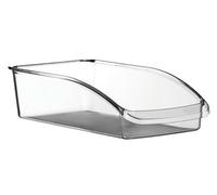 Premier Housewares Interiors By Premier Clear Ps Plastic Small Fridge Organiser,clear Pantry Storage Bin,plastic Storage Box For Food & Drinks