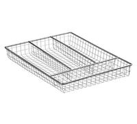 Premier Housewares Interiors By Premier Esme Chrome Cutlery Tray