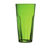 Premier Housewares Interiors By Premier Green Glass Tumbler, Highball Glass Tumbler, Vintage Drinking Glass, Retro Drinking Glass, Green Tumbler