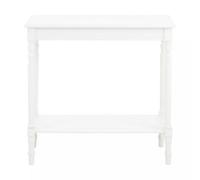 Premier Housewares Interiors By Premier Heritage White Rectangular Console Table