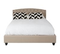 Premier Housewares Interiors By Premier Josephine Beige King Bed