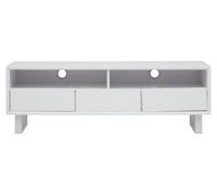 Premier Housewares Interiors By Premier Moritz White High Gloss Media Cabinet