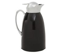 Premier Housewares Interiors By Premier Multipurpose Use Black Vacuum Jug, Durable Thermos Jug For Breakfast, Stylish Design Vacuum Thermos Jug