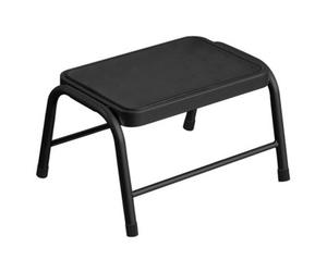 Premier Housewares Interiors By Premier Rubber Stool Black Step