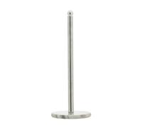 Premier Housewares Interiors By Premier Stable Chrome Kitchen Roll Holder With Marble Base, Elegant Design Kitchen Holder, Sturdy Roll Holder