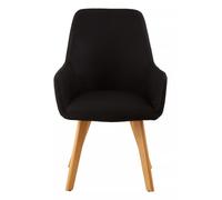 Premier Housewares Interiors by Premier Stockholm Leisure Chair in Black Premier Housewares Black