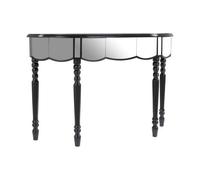 Premier Housewares Interiors By Premier Tiffany Mirrored Console Table
