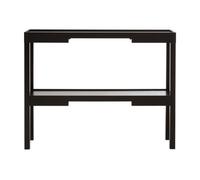 Premier Housewares Interiors By Premier Two Tiered Design Console Table, Console Table With Storage Shelf, Durable And Versatile Hallway Table