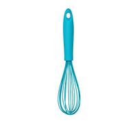 Premier Housewares Interiors By Premier Versatile Silicone Whisk Turquoise, Heat Resistant Utensil For Kitchen, Durable Turquoise Whisk For Breakfast