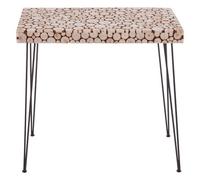 Premier Housewares Interiros By Premier Distinctive Design Console Table, Versatile And Functional Hallway Table, Easy To Maintain Living Room Table