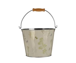 Premier Housewares Jardin Round Bucket With Handle - 5 Ltr