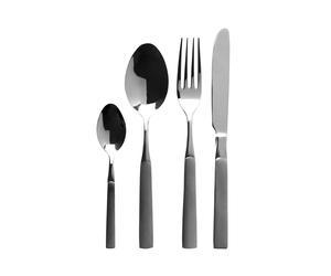 Premier housewares Jewel 24pc Silver Finish Cutlery Set