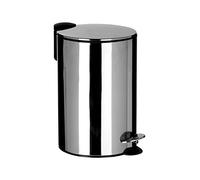 Premier Housewares Kitchen Bin, Bathroom Bin, Pedal Bin, Recycling Bin, Food Waste bin, 12 Ltr Rubbish Bin, Waste Bin