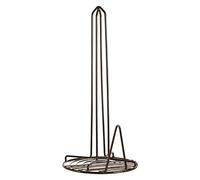 Premier Housewares Kitchen Roll Holder, Iron, Black