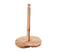 Premier Housewares Kitchen Roll Holder with Contour Matte Gold Finish - Geometrical Stand, Durable Iron, Contemporary Design, 15 x 32 x 15