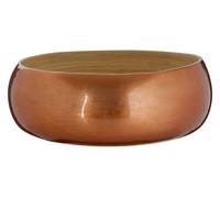 Premier Housewares Kyoto Round Medium Bowl in Rose Gold Premier Housewares Rose Gold