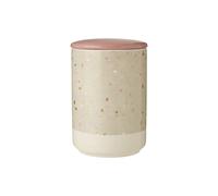 Premier Housewares Large Glitter Terrazzo Canister White in Light Pink Premier Housewares Light Pink