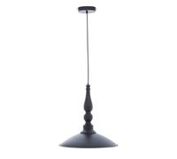Premier Housewares Large Leni Black and Gold Pendant Light