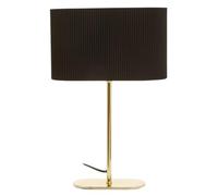 Interiors by PH Lilian Shiny Brass Table Lamp, Pink