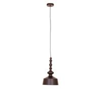 Premier Housewares Leni Black Matte Iron Pendant Light