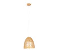 Premier Housewares Lenno Small Gold Pendant Light