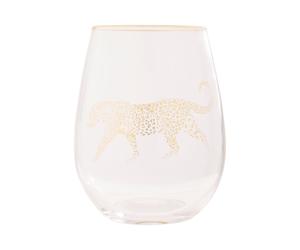 Premier Housewares Leopard Wine Glass
