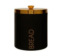 Premier Housewares Liberty Black Enamel Finish Bread Bin