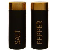Premier Housewares Liberty Black Enamel Salt and Pepper Set