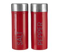 Premier Housewares Liberty Salt and Pepper Set - Red