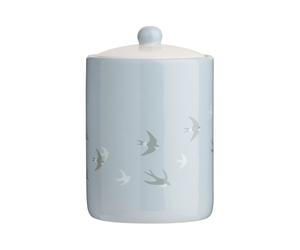 Premier Housewares Light Blue and Cream Swift Storage Jar