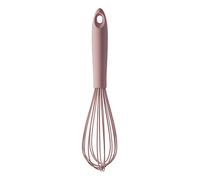 Premier Housewares Light Pink Silicone Whisk|Non-Stick Kitchen Whisk For Cooking & Baking|BPA-Free Balloon Whisk With Soft Grip Handle & Hanging Loop|Scratch-Free Baking Whisk