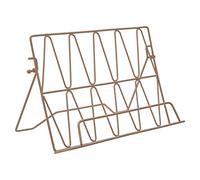 Premier Housewares Lightweight Cookbook Stand, Metal, Pink, Large