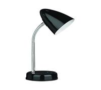 Premier Housewares Luma Flex Black Flexi Desk Lamp