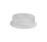 Premier Housewares Marble Cheese Board with Dome in Clear Premier Housewares Clear