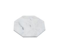 Premier Housewares Marble Octagonal Trivet in White Premier Housewares White