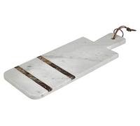 Annika White And Brown Forest Marble Paddle Board Premier Housewares White One Size