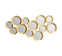 Premier Housewares Marcia Gold Finish Wall Mirror