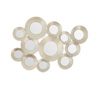 Premier Housewares Marcia Hammered Silver Wall Mirror
