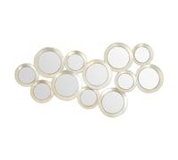 Premier Housewares Marcia Silver Finish Wall Mirror