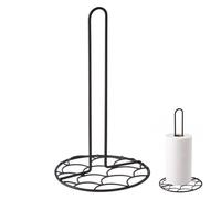 Deco Matt Black Kitchen Roll Holder | Vertex