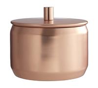 Premier Housewares Matte Copper Finish Madison Shine Storage Canister, Copper, 11 x 12 x 12 cm