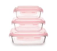 Premier Housewares Home, Clear, Pink, One Size