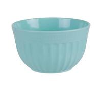 Premier Housewares Melamine Large Green Mixing Bowl Fluted Pattern Green Bowl With Smooth Glazed Finish Salad Bowl Pasta Bowl Green Multipurpose 24 x 14 x 24 cm